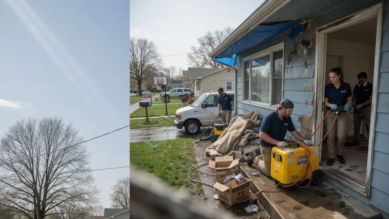 Basement Flood Cleanup in Saint Peters, MO near me